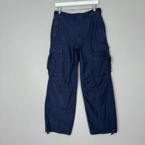 TNA Pants - Tna Aritzia Womens Pants 6 Blue Surplus Division Cargo Baggy Gorpcore Streetwear